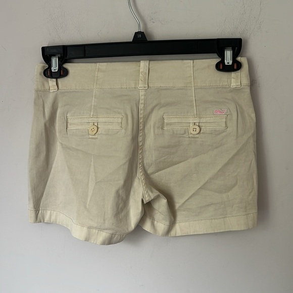 Vineyard Vines Women’s Khaki Shorts Size 00 🕶️ - Picture 4 of 9